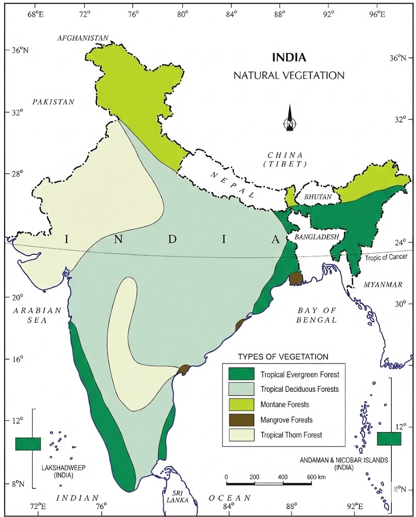 Wildlife Reserves Map